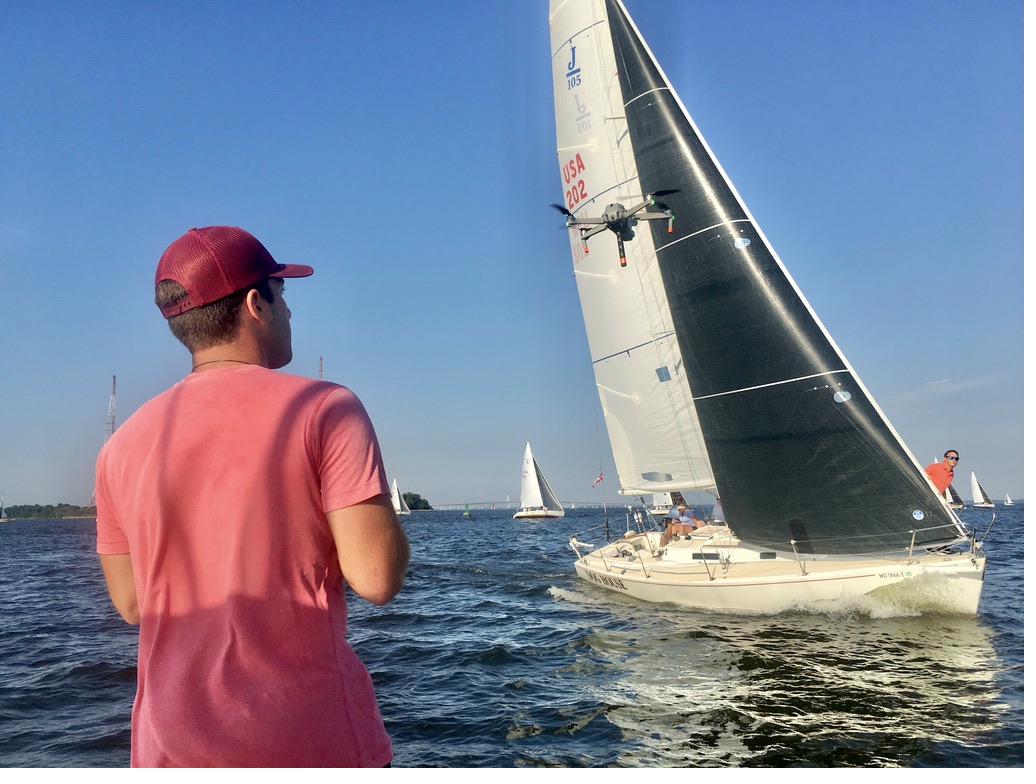 Shane Kilberg flying drone